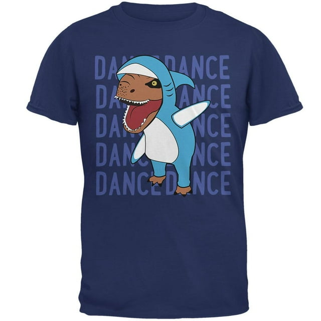 Halloween T-Rex Left Shark Costume Danse T-Shirt pour Homme