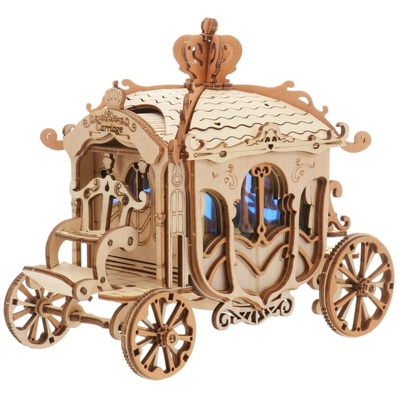 1 UNID DIY Vintage Modelo de coche Retro Vintage Modelo Modelo de juguete 3D Puzzle Pascua
