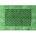 thumbnail image 1 of Ahgly Company Indoor Rectangle Persian Emerald Green Traditional Area Rugs, 2' x 4', 1 of 4
