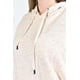 thumbnail image 4 of Sudadera efecto jaspeado Roman Fashion /Tallas Extras, 654 (Durazno) rosa claro 38, 4 of 6