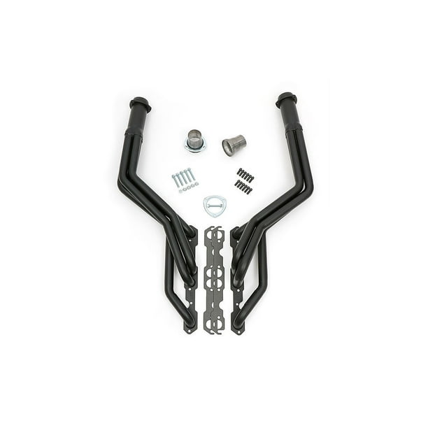 HEDMAN 69033 Headers S10 SBC Swap Header Long Tube Black Maxx