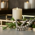 thumbnail image 3 of Seasonal LLC 3" x 7" Paraffin Realistic Adjustable Brightness LED Gold Flameless Pillar Candle, 3 of 10