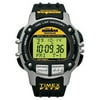 Timex by Timex Men's 100m Polyurethane Strap Wristwatch, Black & Silver