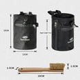 thumbnail image 2 of Magnesium Powder Storage Bag Climbing Chalk Bag with Brush for Bouldering Weightlifting, 2 of 7