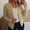Khaki, variant on Azrian Womens Jackets and Coats,Plus Size Women's Solid Color Casual Fashion Long-sleeved Cardigan Top Jacket Coat Outerwear on