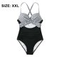 thumbnail image 2 of Tempt Me Traje de baño vintage de dos piezas para mujer, bikini retro con cintura alta fruncida y parte inferior, 2 of 6