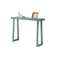 thumbnail image 3 of Kings Brand Furniture Claude 36-Inch Console Entryway Table, Narrow Sofa Table for Behind Couch, Hallway, Bedroom, Living Room, Foyer, Teal, 3 of 4