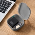 thumbnail image 2 of Portable Cable Storage Box,3.54X1.77X3.54" Mini Organizer Case, Charger Cord Holder, Small Electronic Accessory Pouch, Hard Shell Storage Container, Compact Carry Case for Earphone Charger Cable, 2 of 5