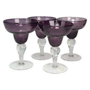 Artland Inc. Iris Plum Margarita Glasses Set of 4 by Artland