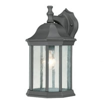 Thomas Lighting SL94527 Hawthorne Outdoor Wall Lantern, Black