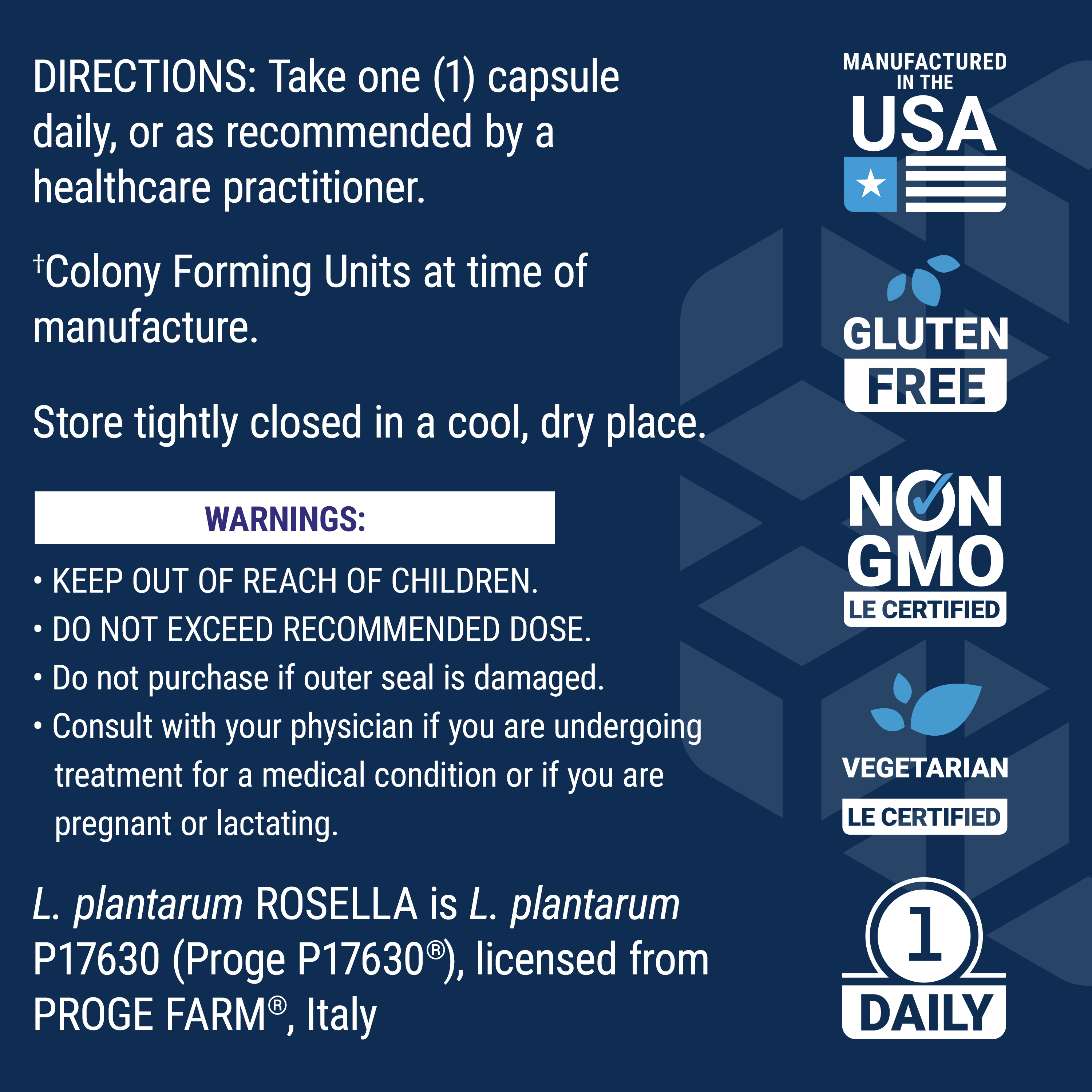 Life Extension FLORASSIST® Probiotic Women's Health, vaginal health, digestive health, immune health, gluten-free, non-GMO, vegetarian, once-daily formula, 30 capsules
