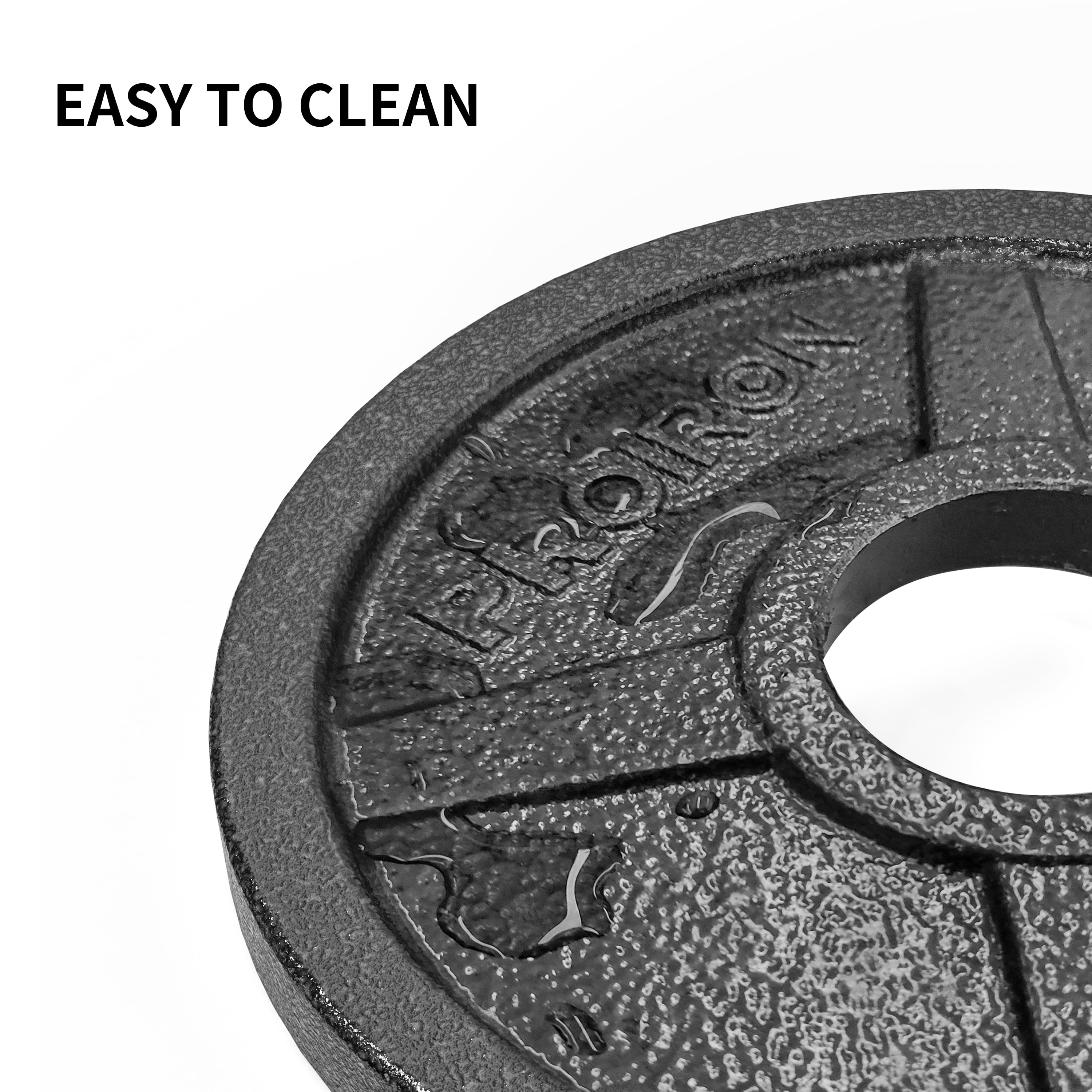 PROIRON Cast Iron Olympic Plate 10Lb, Pair