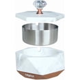 thumbnail image 2 of Ashtray with Lid, Decorative Ashtray for Cigarette Smokers with Removable Liner, Easy to Clean, Covered Ash Trays, for Smokers Indoor/Outdoor Use, 2 of 2