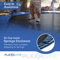 thumbnail image 4 of Plexalife 8 FT Round Trampoline Set with Premium Top-Ring Flex Frame Safety Enclosure System, 4 of 5