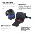 thumbnail image 1 of Attelle de Poignet Entraînement Physique Optimale Sangle de Soutien pour Pouce Bande de Compression Résistante à la Transpiration Bracelets Professionnels Noir, 1 of 1
