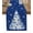 Blue White, variant on Ldtrchee Red Christmas Tree Table Runner 60 Inches, Winter Balls Snowflake Xmas Tree Bed Runner Dresser Scarves Tabletop for Indoor Outdoor Parties/Ceremony/Banquet, 13" x 60"