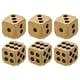 thumbnail image 1 of 6 dados artesanales de latón, dados sencillos para juegos, dados pequeños de latón macizo para manualidades., 1 of 8