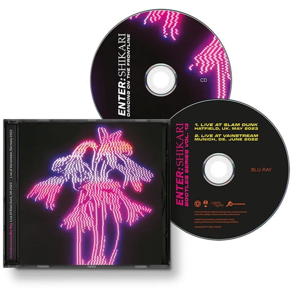 Enter Shikari - Dancing On The Frontline - CD with Blu-Ray - Music & Performance - CD