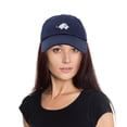 thumbnail image 2 of DALIX Cute Elephant Hat Cotton Baseball Cap in Navy Blue, 2 of 7