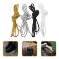 thumbnail image 3 of 4 pares de cordones de metal, cuerdas decorativas para zapatos, cordones de repuesto, accesorios para zapatos, 3 of 6