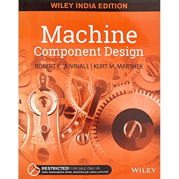Pre-Owned Machine Component Design, 9788126559732, 812655973X, Paperback, 5 edition