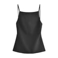 thumbnail image 5 of Razzly Women's Summer Casual Backless Tie Front Crop Tank Top Sleeveless Vest For Outfits(Black,S), 5 of 6