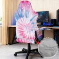 thumbnail image 5 of SCRAWLGOD Star Tie Dye Print Gaming Chair Cover with Armrest Covers Stretchable Non Slip Furniture Protector Anti Scratch Breathable Computer Chair Slipcover, 5 of 9
