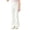 White, variant on Nilvkv Girls Flare Pants, Leggings for Girls, Ice Silk Solid Bell Bottoms with Elastic Waist for Summer Casual Wear White 5-6 Years