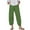Green, variant on Work Pants Women Oversized Leisure Baggy Wide Leg Palazzo Pants Elastic Stretch High Rise Full Length Summer Pants Solid Asymmetrical Cropped Summer Pants for Ladies Fitness Vacation Blue