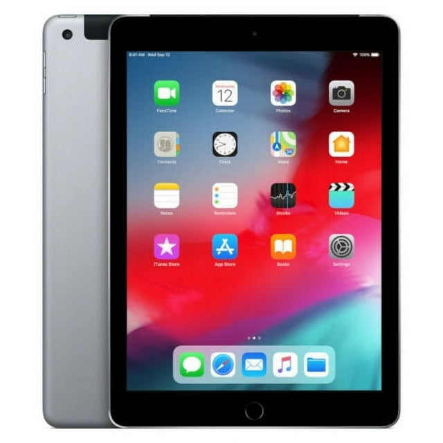 Préutilisé - Apple iPad 5th Gen (2017) 9,7 Po Gris Cosmique 128 Go WI-FI - comme Neuf