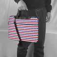 thumbnail image 5 of Lsque Stars And Stripes Pattern Laptop Bag – Portable & Slim Single-Shoulder Computer Case with Adjustable Strap, Protective, Lightweight for 13”/14”/15.6” Laptops, 5 of 8