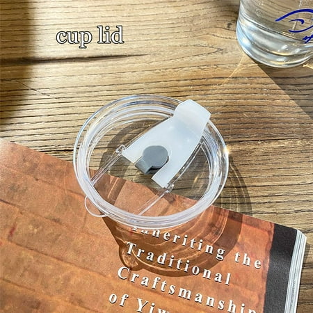 

500ML Coffee Cup Transparent Milk Cup Glass Straw Water Cup Drinkware LID