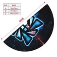 thumbnail image 2 of Lsque Geometry Dash Print Christmas Tree Skirt, Tree Skirt with Ties or Velcro, Perfect for Holiday Decorations, Halloween, and New Year-48", 2 of 7
