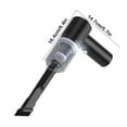 thumbnail image 3 of Vikakiooze Mini Car Vacuum Cleaner Wet And Dry Car Home Wireless Models Large Suction Handheld Portable Vacuum Cleaner, 3 of 6