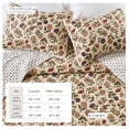 thumbnail image 3 of Floral Quilt Set - Lightweight, Soft, All-Season - 2-Piece Reversible Floral Bedding Set (Twin / Twin XL, Heritage Floral), 3 of 6