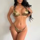 thumbnail image 2 of Gibobby Trajes de Baño para Mujer Conjunto de bikini de talle para mujer Traje de baño de dos piezas Traje de baño con en la parte delantera(Dolado,CH), 2 of 4