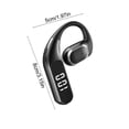 thumbnail image 3 of Giunmcul Online Shopping Hanging Ear In Business Sports Low Latency High Battery Lightweight Intelligent Noise Reduction True Wireless 5.4 Bluetooth Openear Headphones, 3 of 5