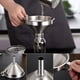 thumbnail image 4 of Embudos grandes de acero inoxidable para cocina, embudos de metal de calidad alimentaria de 15cm, 4 of 5