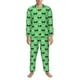 thumbnail image 3 of Fotbe alien cartoons Pijama de Hombre con Estampado de Manga Larga, Conjunto de 2 Piezas, Ropa de Dormir Suave y Cómoda con Bolsillos-XX-Large, 3 of 7