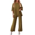 thumbnail image 3 of Conjunto de Chándal PRETTYGARDEN de Dos Piezas para Mujer Verde Ejército Claro Talla M, 3 of 8
