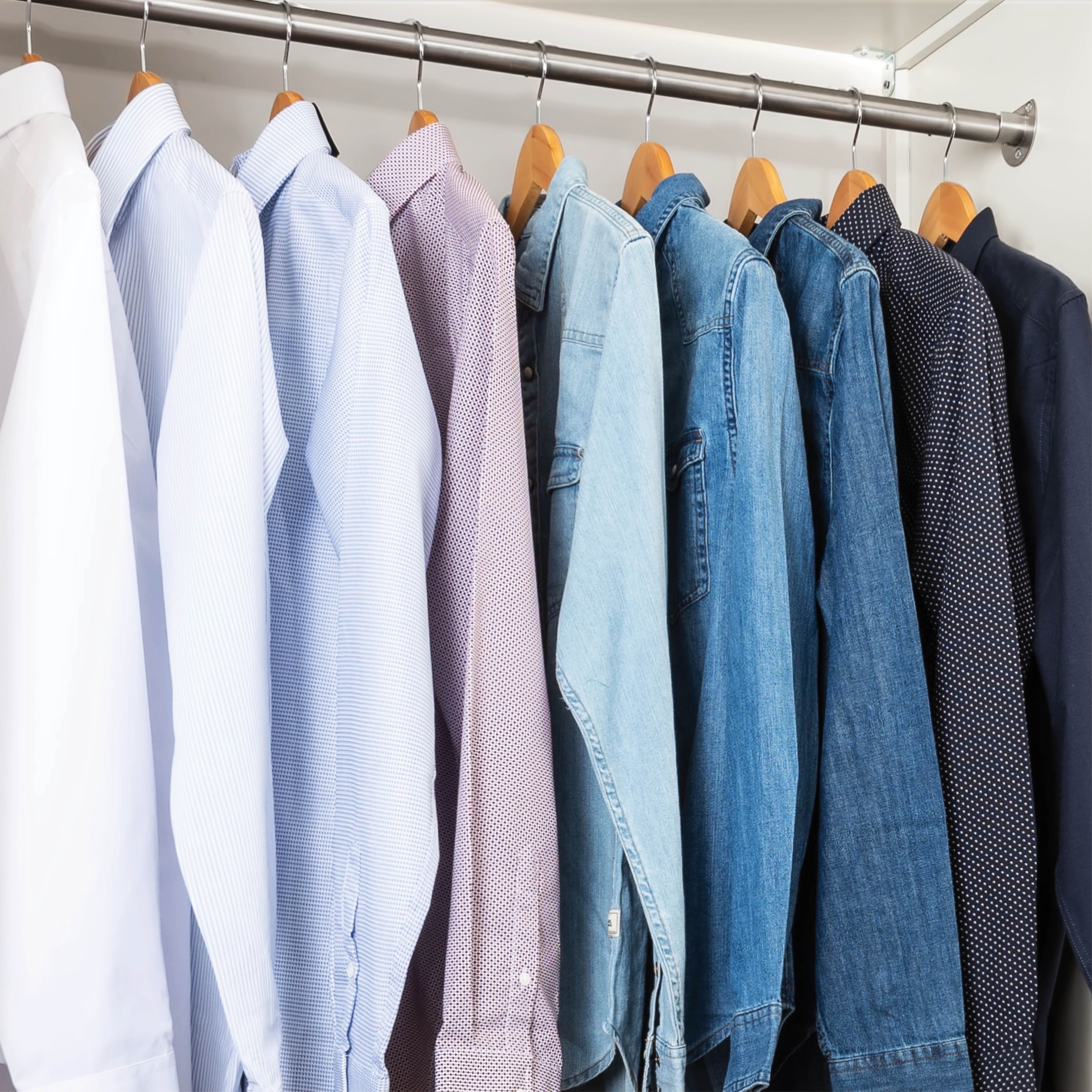 Cabilock 5pcs Pant Hangers for Men Suit Hangers for Men Shirt Hangers Non Coat  Hangers S