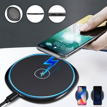 - Universal Qi Wireless Fast Charger Charging Stand Dock Pad for Samsung Galaxy S8, Note8, S7, S7 Edge, S6 Edge, S6 Edge Plus, Note5 Mobile Cellphones
