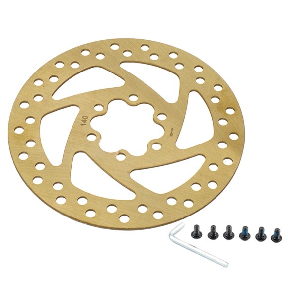Disque de Frein 140MM pour Kugoo G2 PRO pour Trottinette Électrique Kugoo PRO Frein Or