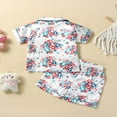 thumbnail image 3 of Ensembles de Pyjamas d'Été pour Enfants Garçons T-Shirts à Manches Courtes + Shorts Tenues Décontractées, 3 of 9