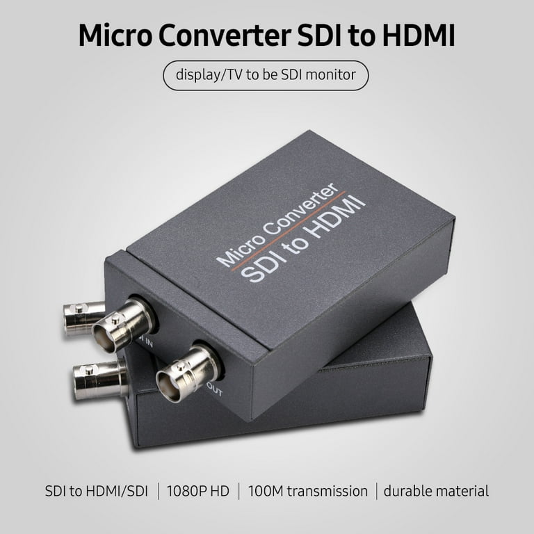 MicroConverter SDI to HDMI と HDMI to SD RIWPKFH Micro SDI Converter SDI to HDMI/SDI to SDI 2 Routes