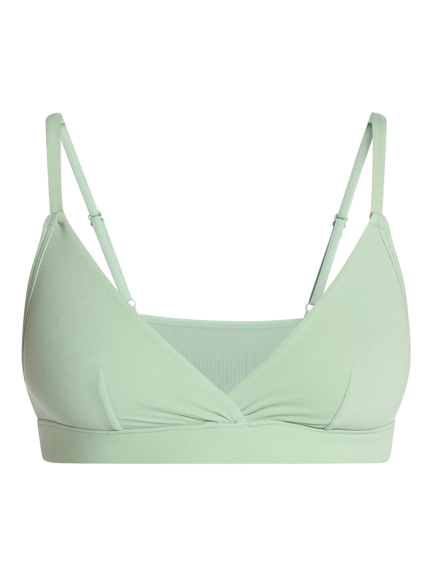 No Boundaries Fit Stretch Triangle Bralette, Women's XS-3XL