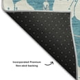 thumbnail image 7 of Dalyn Rugs Premium Machine Washable Mayfield AMF1032 Turquoise 5' x 7'6" Rug, 7 of 7