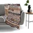 thumbnail image 4 of LHSHID Grandpa Gifts Gifts for Grandpa Grandpa Blanket Grandpa Birthday Gifts for Papa from Grandkids Best Papa Gifts Papa Gifts 30"x40", 4 of 7