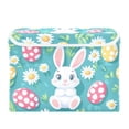 thumbnail image 7 of Yayeee Collapsible Cube Storage Bin with Lid Fabric Closet Decorative Basket with Handles, Cartoon Easter Bunny, 7 of 7