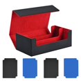 thumbnail image 3 of yingyy Étui Portable pour Cartes à Collectionner pour Enfants avec 1200 Pcs Rangement Jeux de Collection avec Doublure en Microfibre Douce Etc. Séparateur Bleu Rouge 16.5x29x10.4cm, 3 of 5